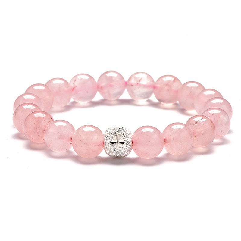 Natural crystal powder crystal bracelet