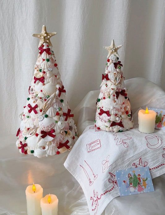Seashell Christmas Tree Ornaments - Creative Home Decor, Festival Atmosphere Essential