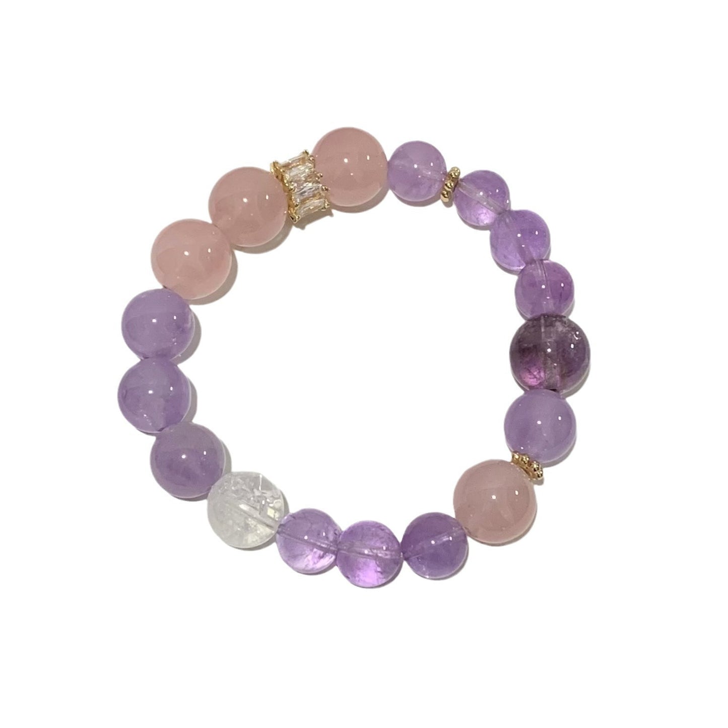 Natural Crystal Amethyst Crystal Bracelet