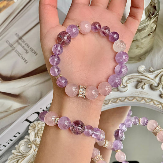 Natural Crystal Amethyst Crystal Bracelet