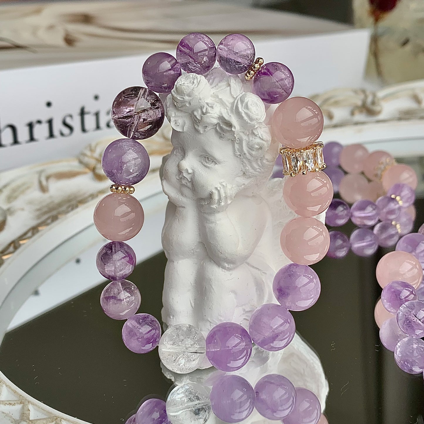 Natural Crystal Amethyst Crystal Bracelet